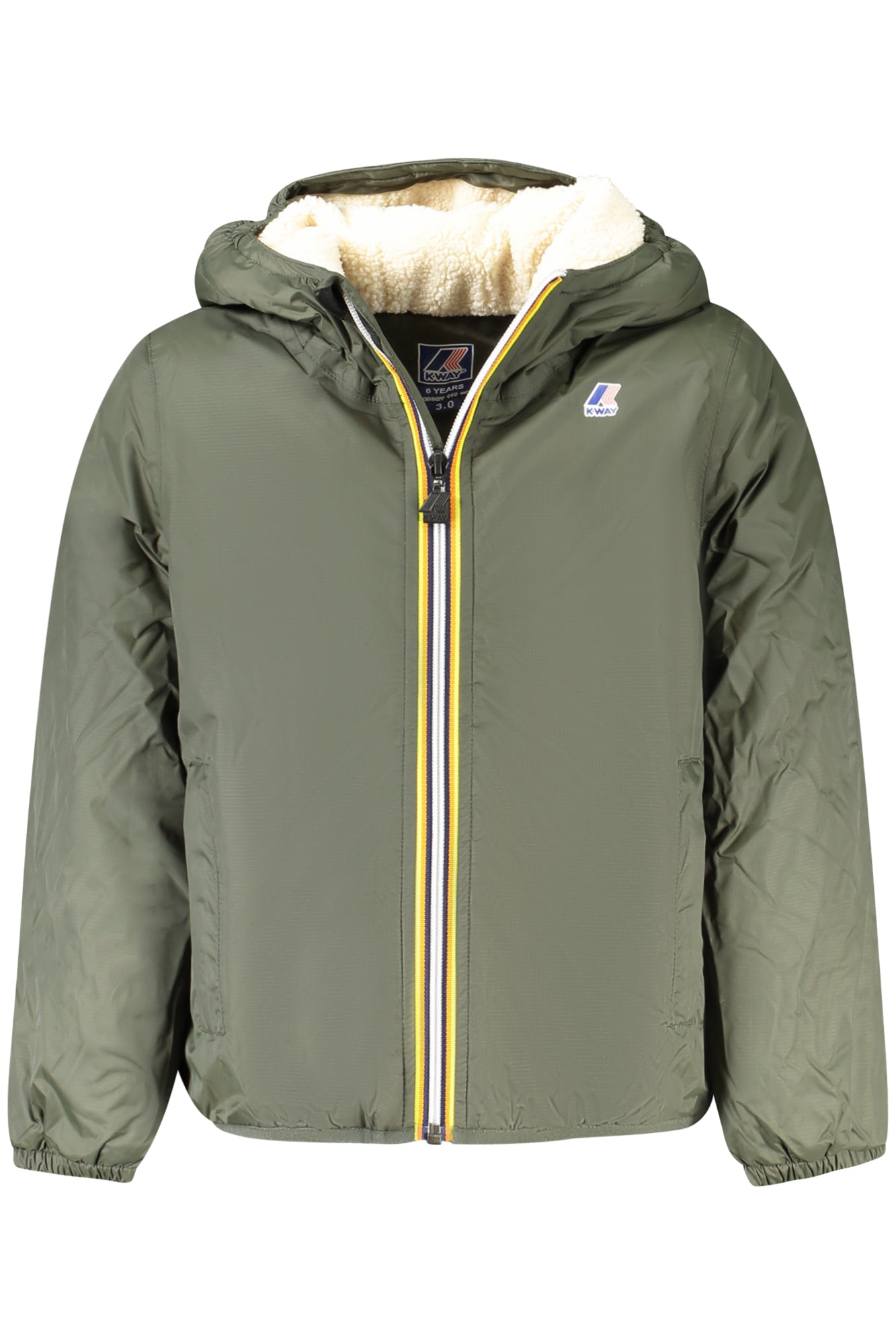 K-WAY GIUBBOTTO BAMBINO VERDE