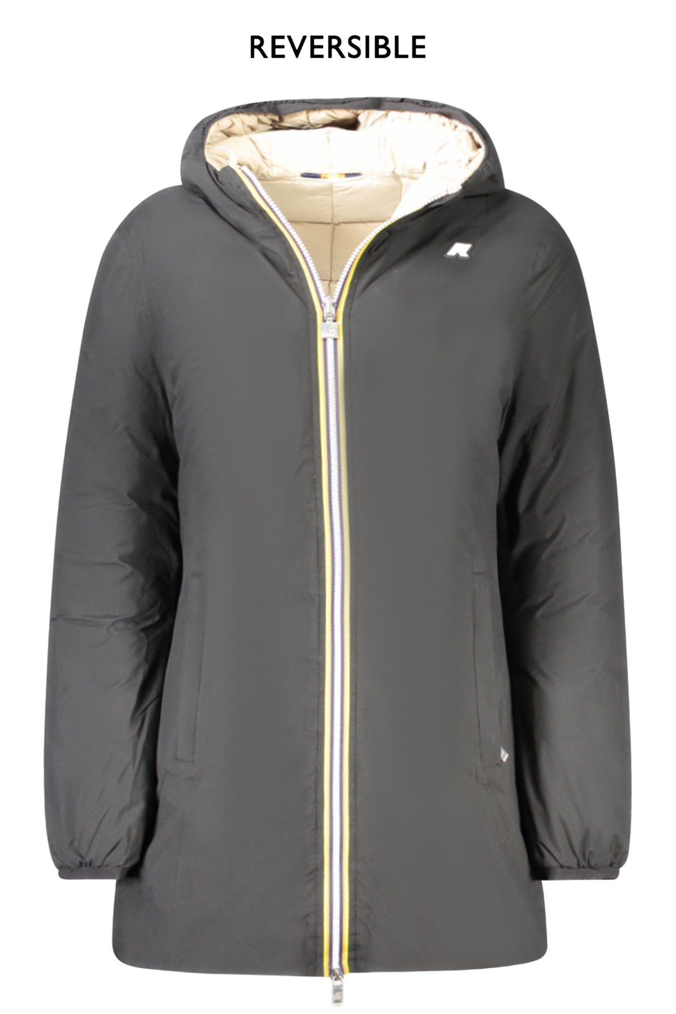K-WAY GIUBBOTTO DONNA NERO