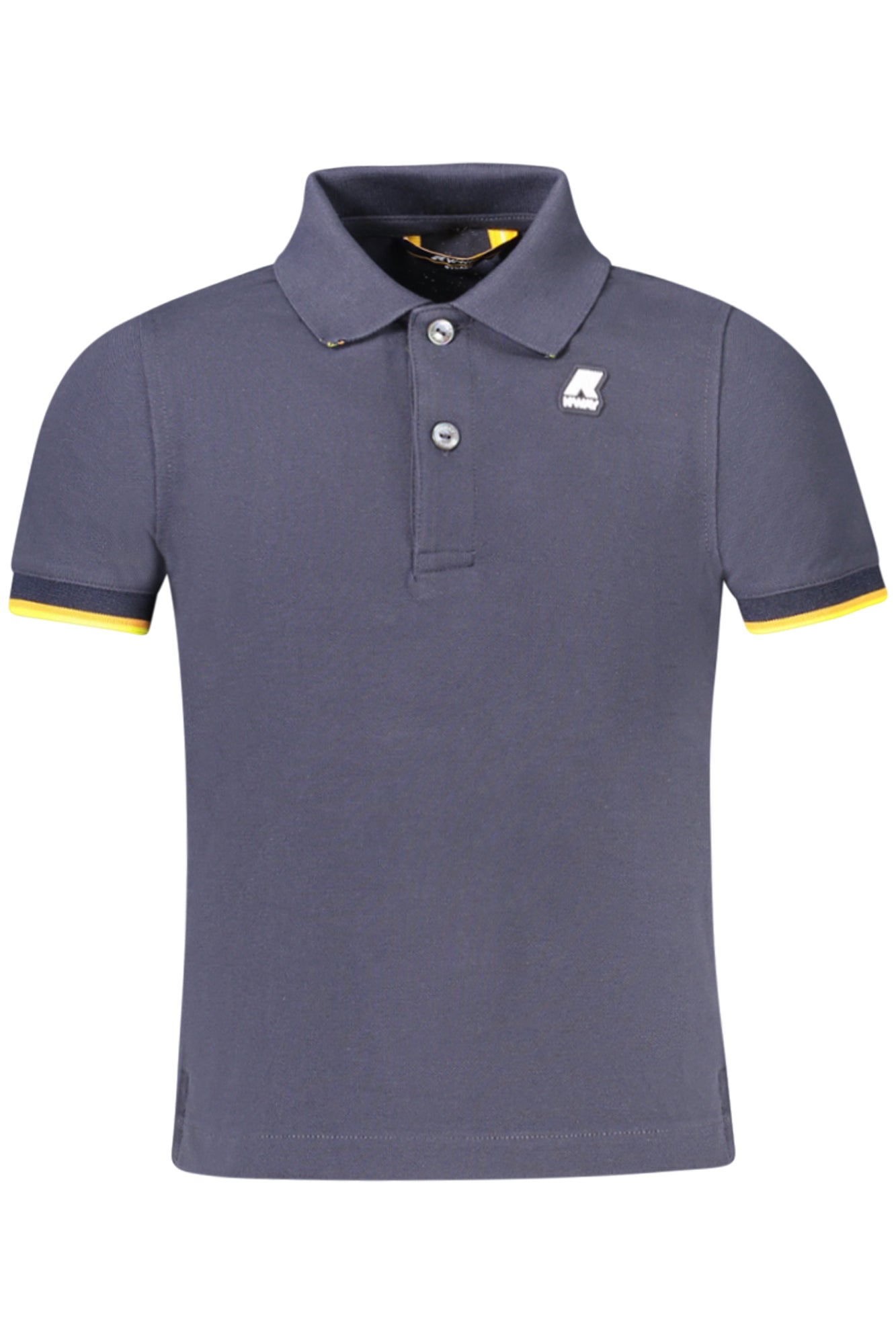 K-WAY POLO MANICHE CORTE BAMBINO BLU