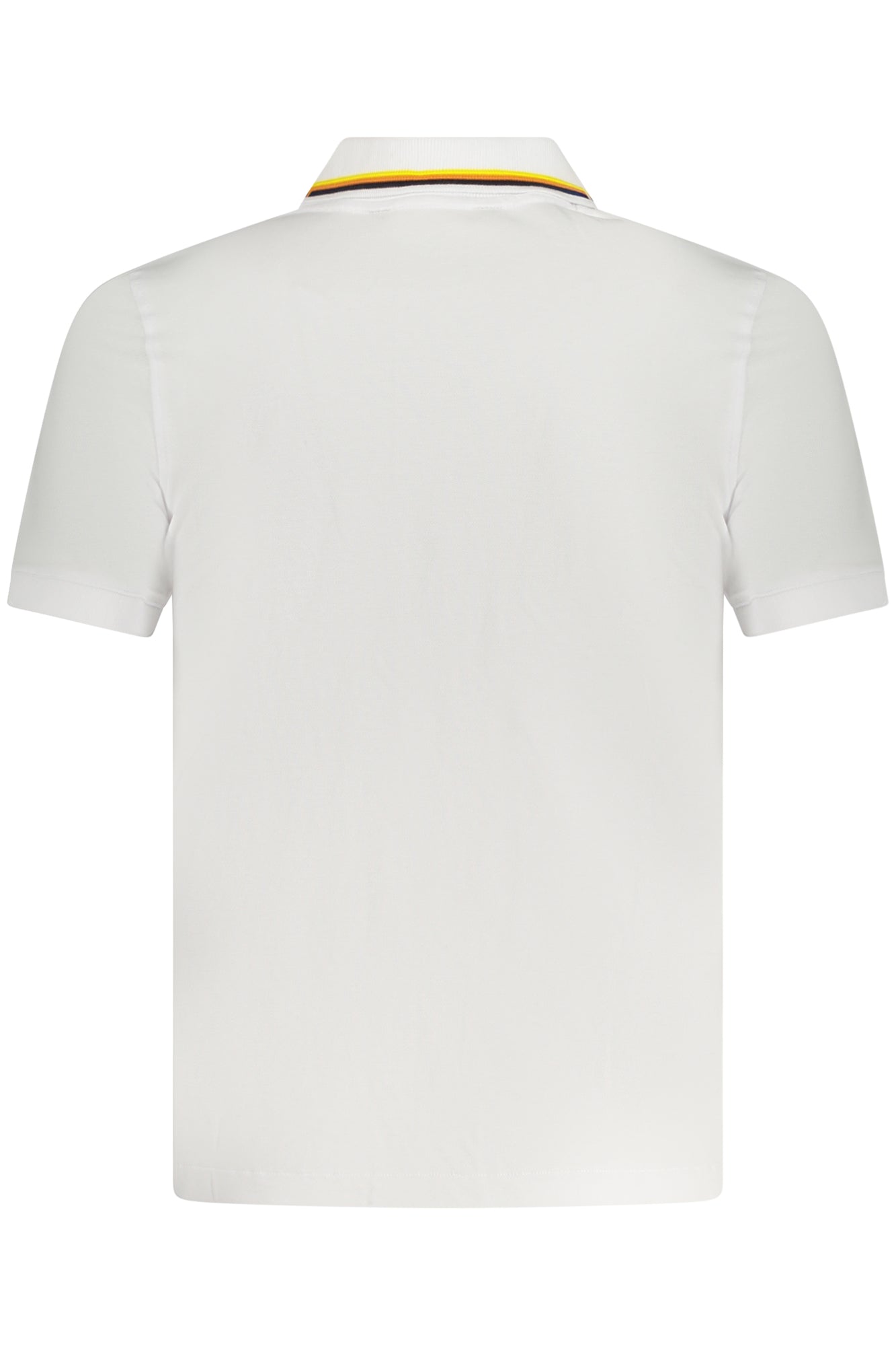 K-WAY POLO MANICHE CORTE UOMO BIANCO