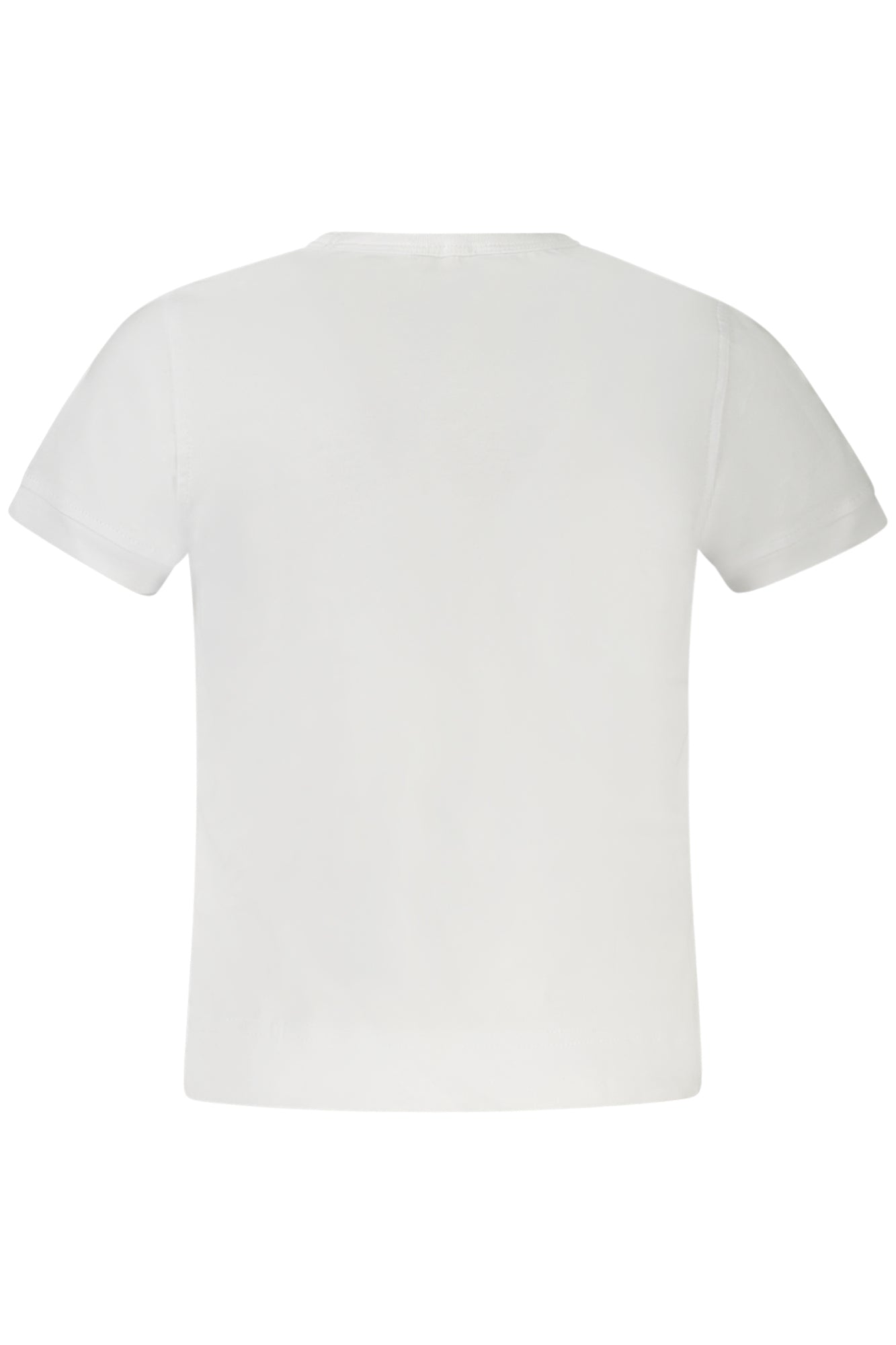 K-WAY T-SHIRT MANICHE CORTE BAMBINA BIANCO
