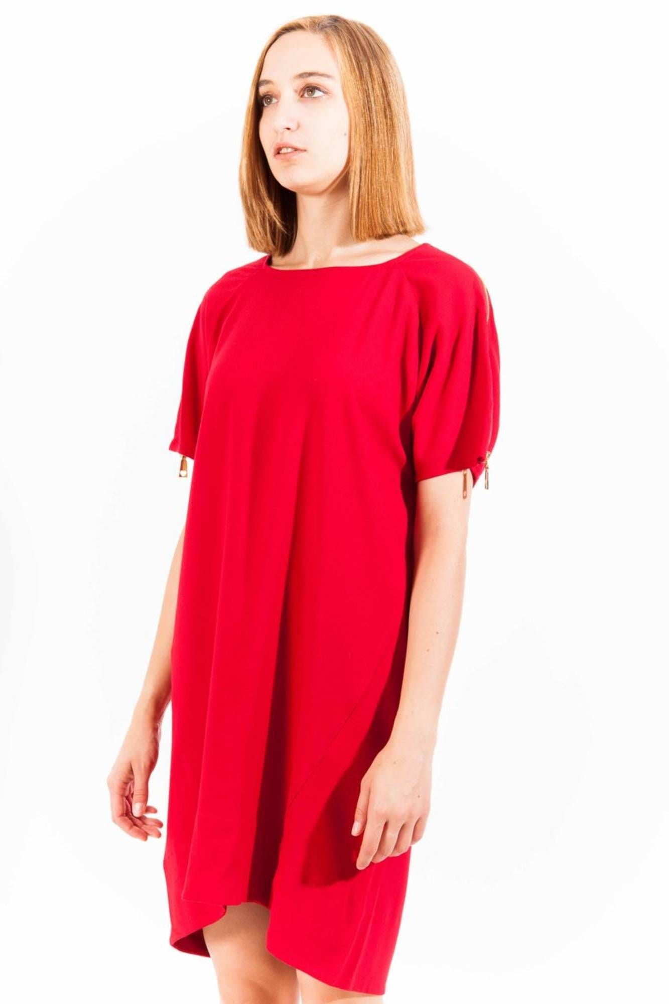 LOVE MOSCHINO ABITO CORTO DONNA ROSSO
