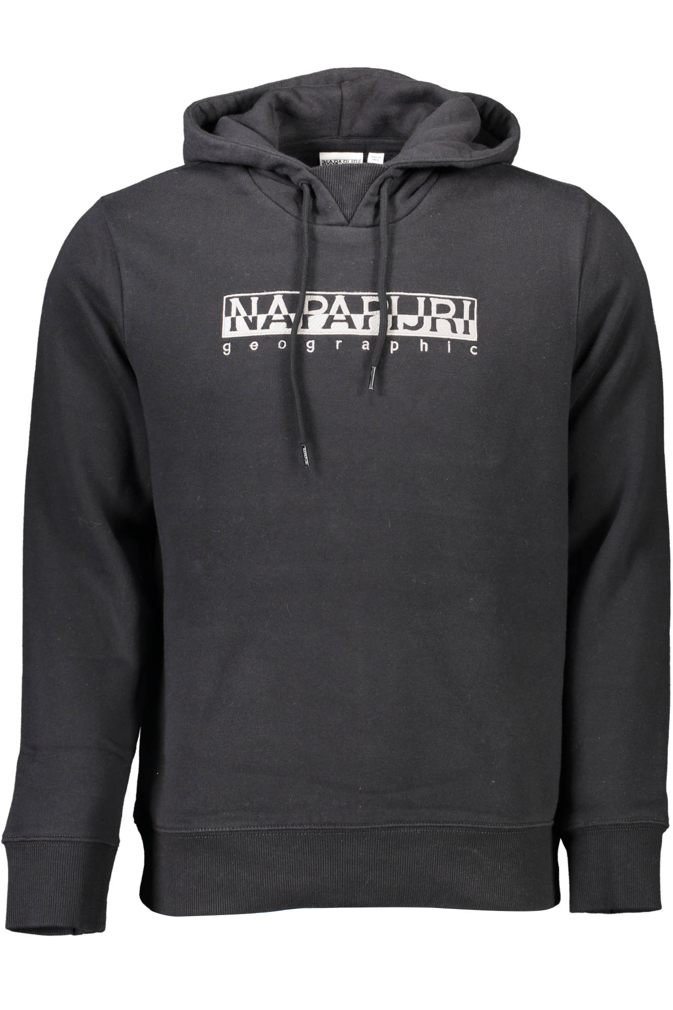 NAPAPIJRI FELPA SENZA ZIP UOMO NERO