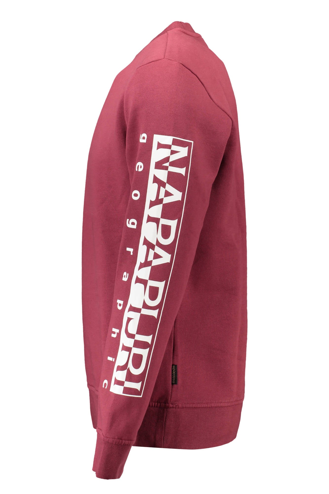 NAPAPIJRI FELPA SENZA ZIP UOMO ROSSO