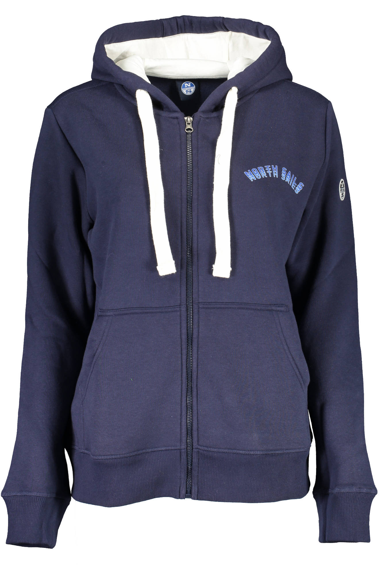 NORTH SAILS FELPA CON ZIP DONNA BLU