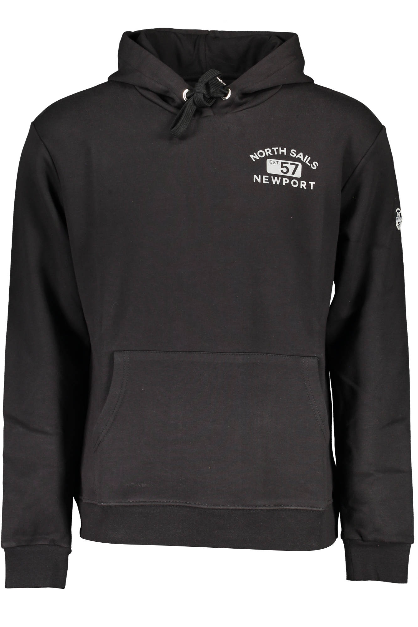 NORTH SAILS FELPA SENZA ZIP UOMO NERO