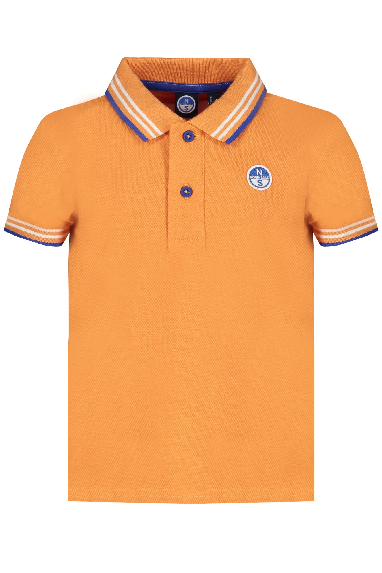 NORTH SAILS POLO MANICHE CORTE BAMBINO ARANCIO