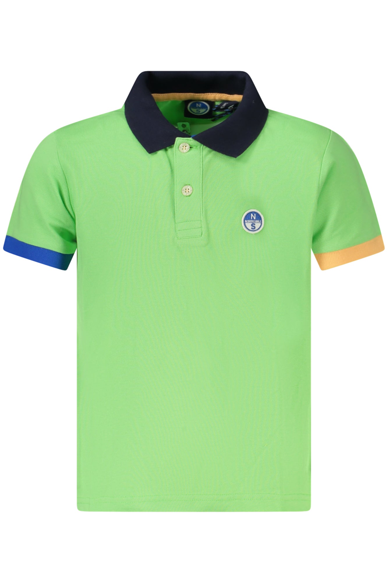 NORTH SAILS POLO MANICHE CORTE BAMBINO VERDE