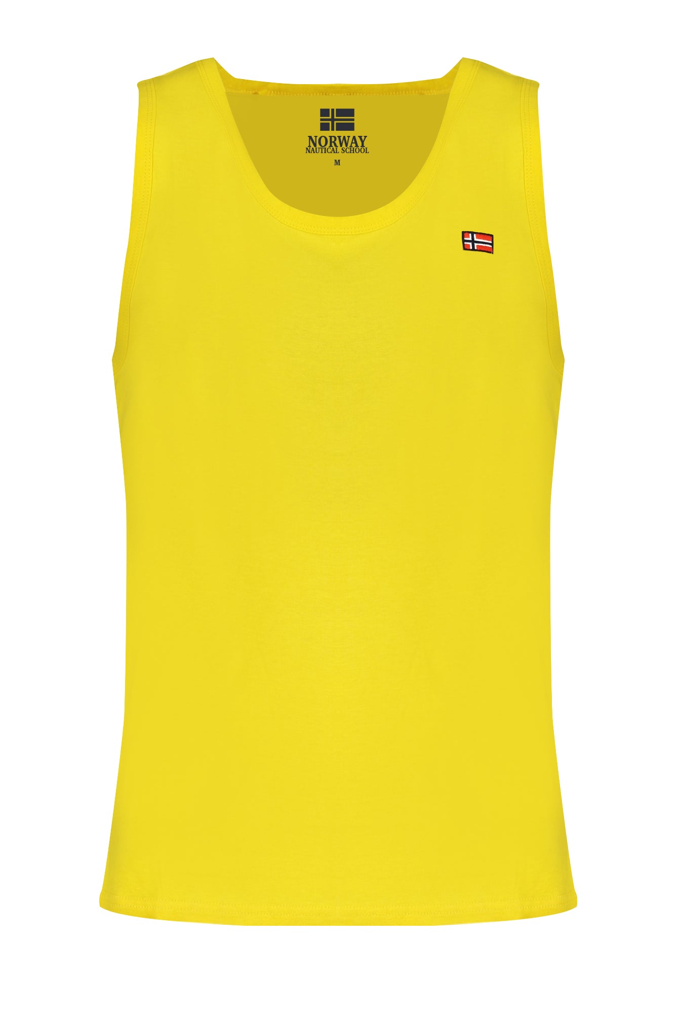 NORWAY 1963 CANOTTA UOMO GIALLO