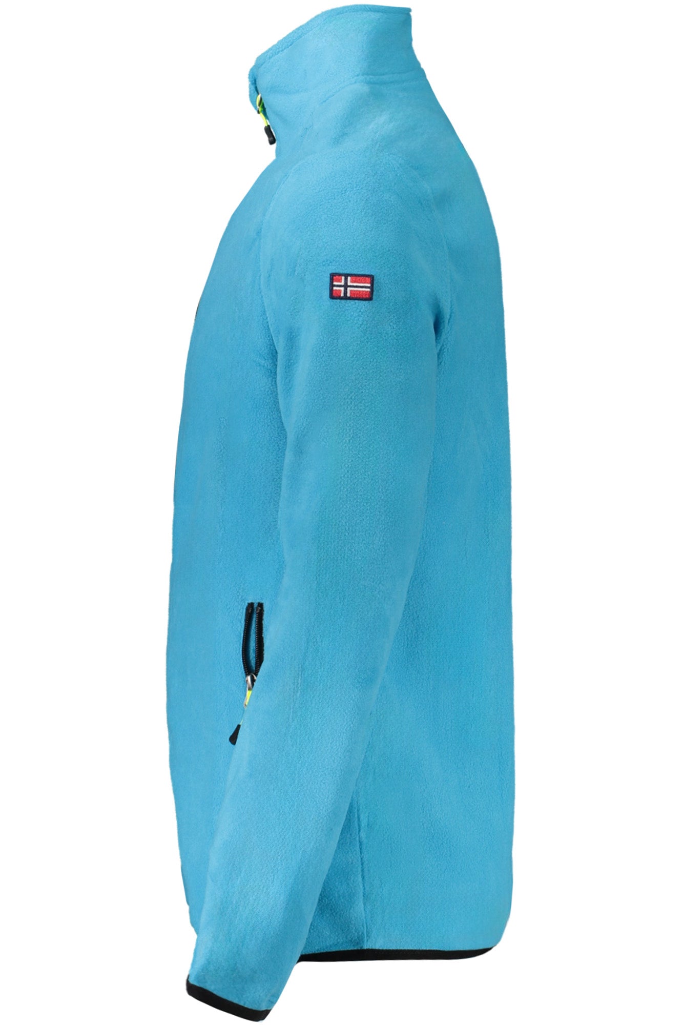 NORWAY 1963 FELPA CON ZIP UOMO AZZURRO