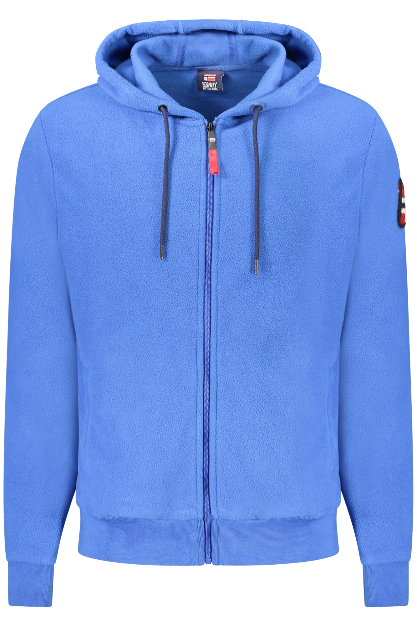 NORWAY 1963 FELPA CON ZIP UOMO BLU