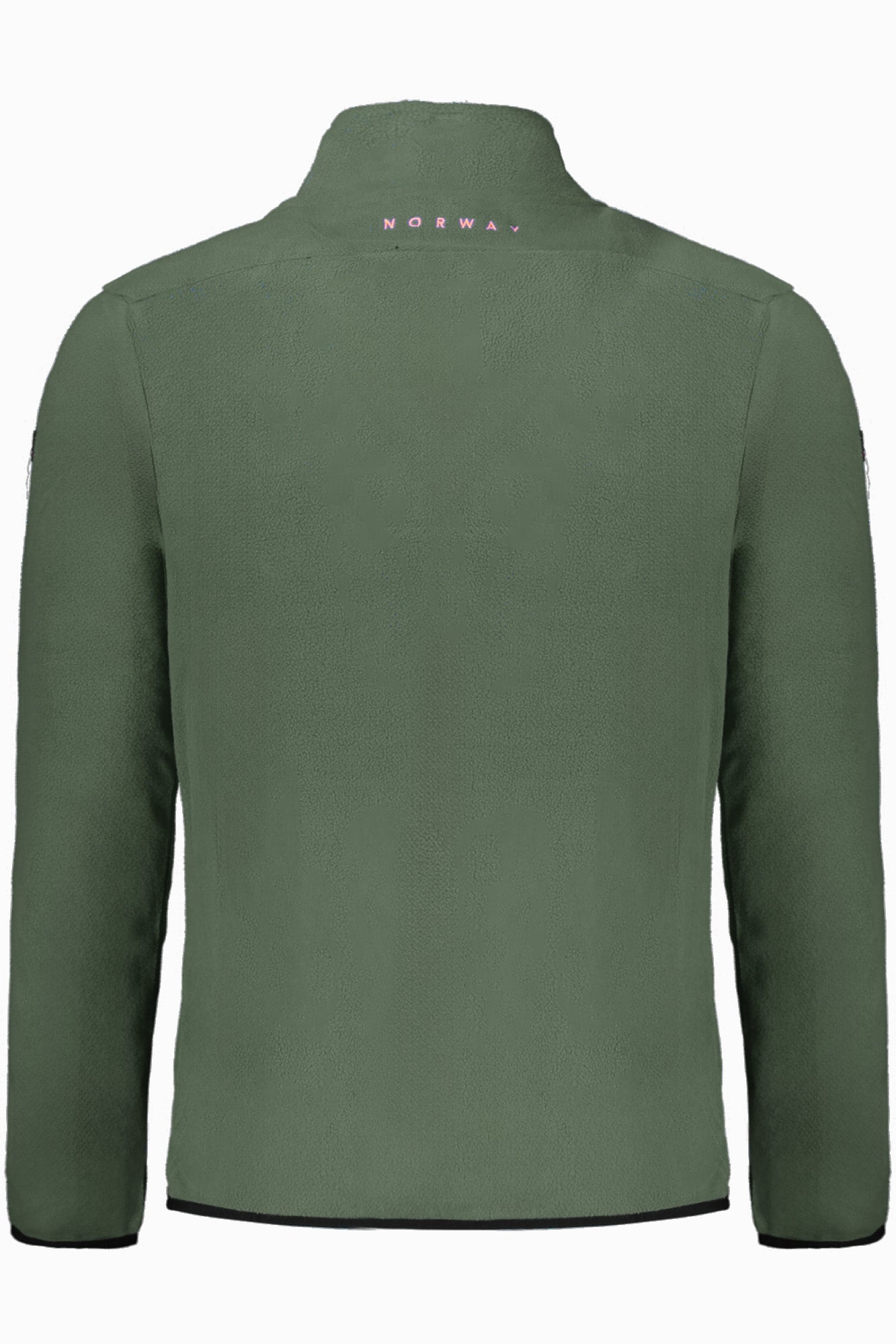 NORWAY 1963 FELPA CON ZIP UOMO VERDE