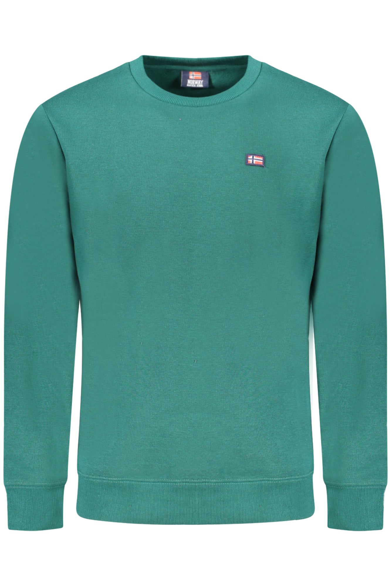 NORWAY 1963 FELPA SENZA ZIP UOMO VERDE