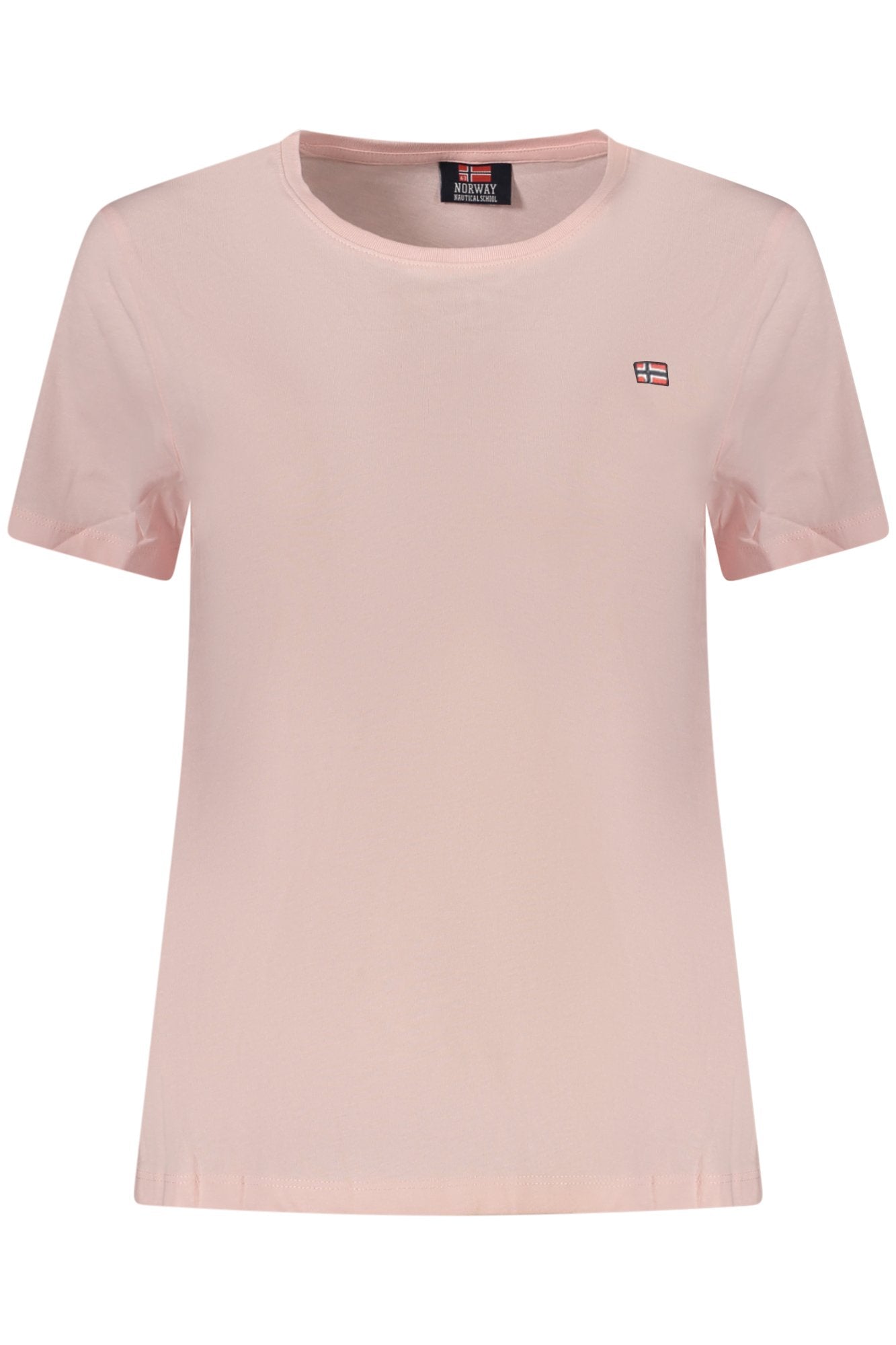 NORWAY 1963 T-SHIRT MANICHE CORTE DONNA ROSA