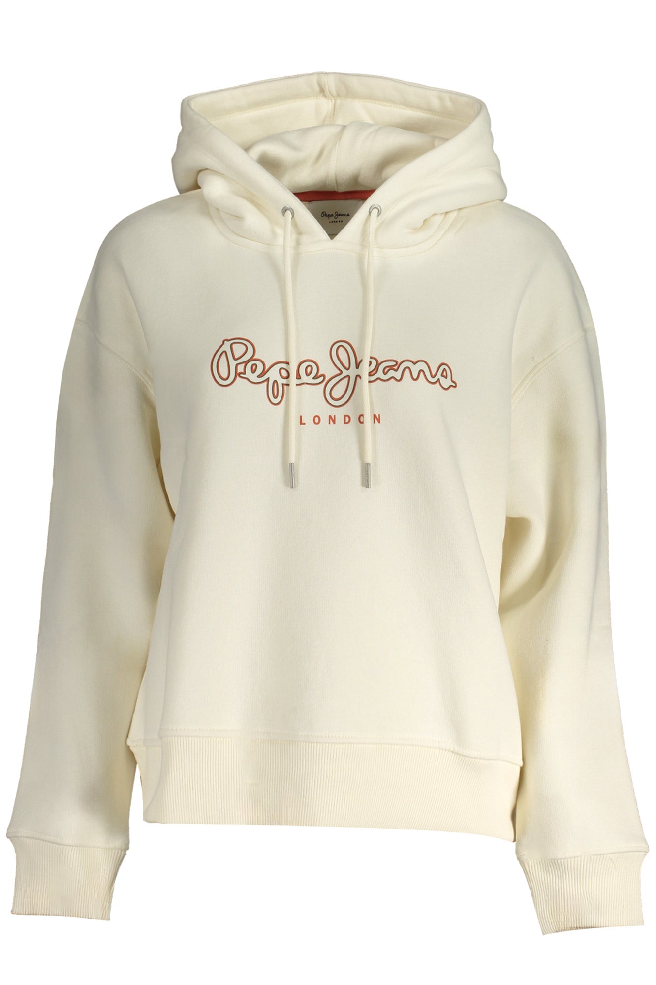 PEPE JEANS FELPA SENZA ZIP DONNA BIANCO