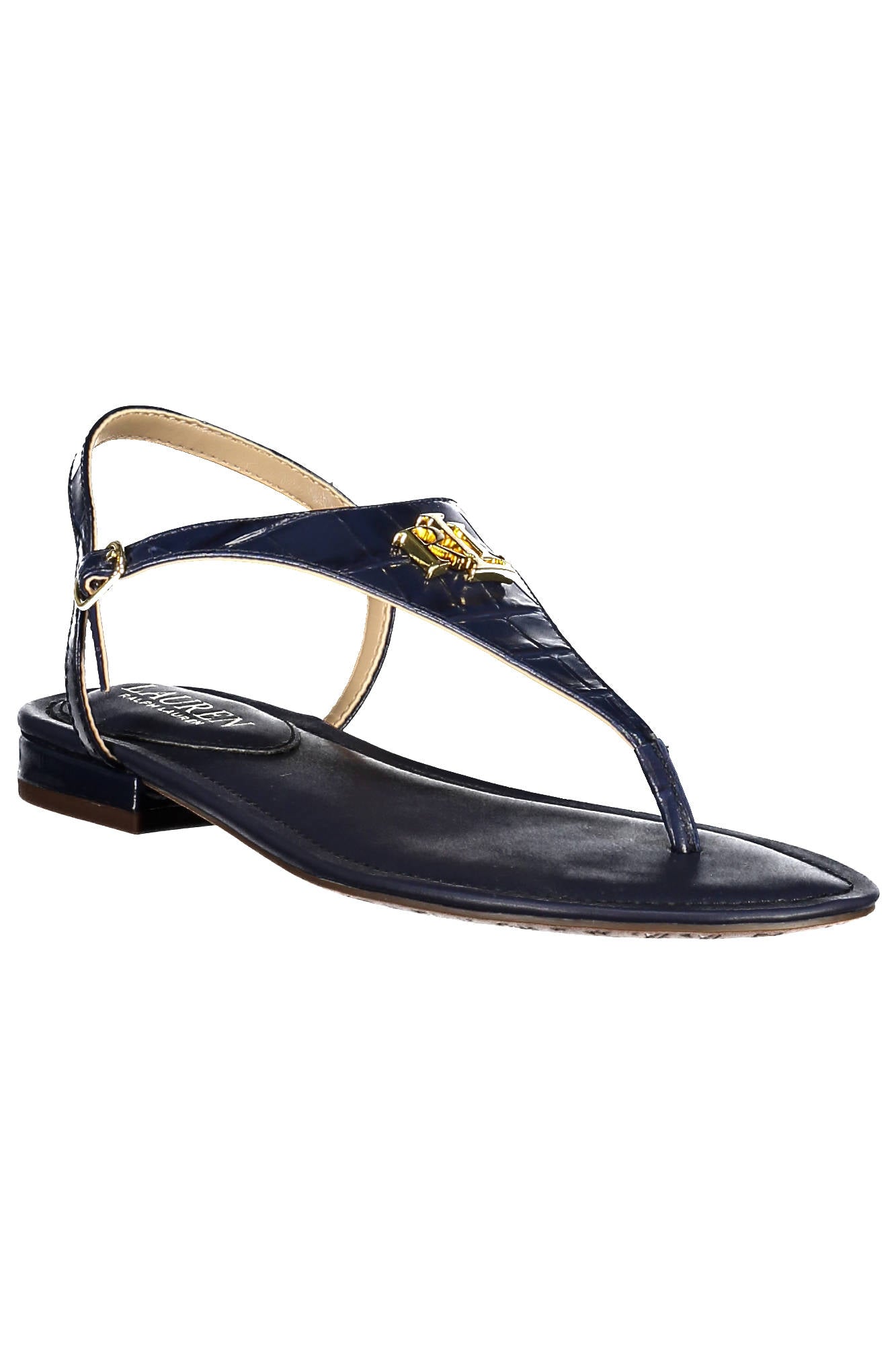 RALPH LAUREN CALZATURA SANDALO DONNA BLU