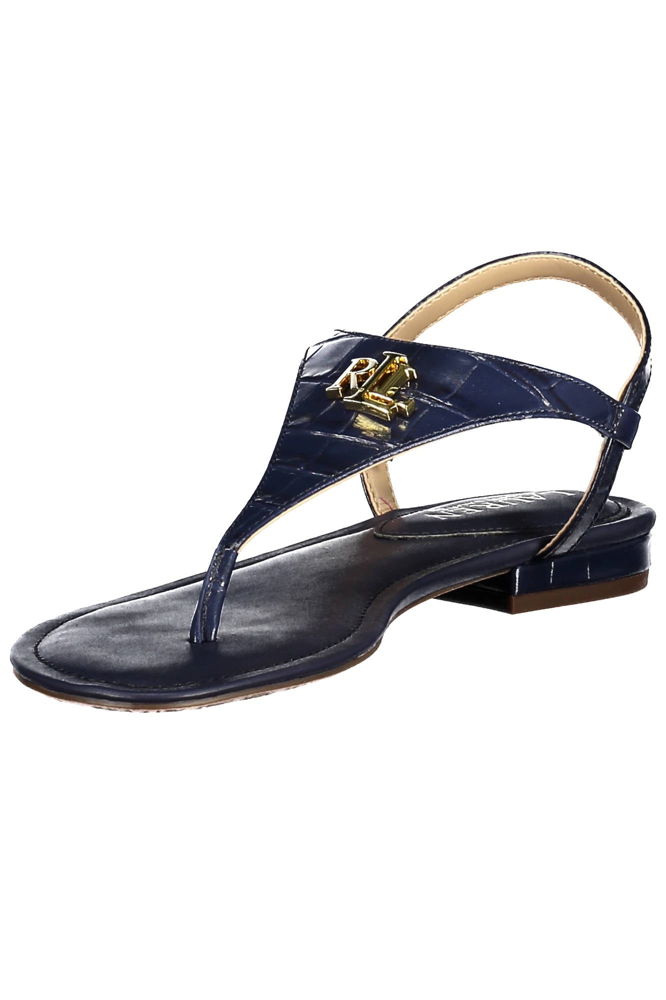 RALPH LAUREN CALZATURA SANDALO DONNA BLU