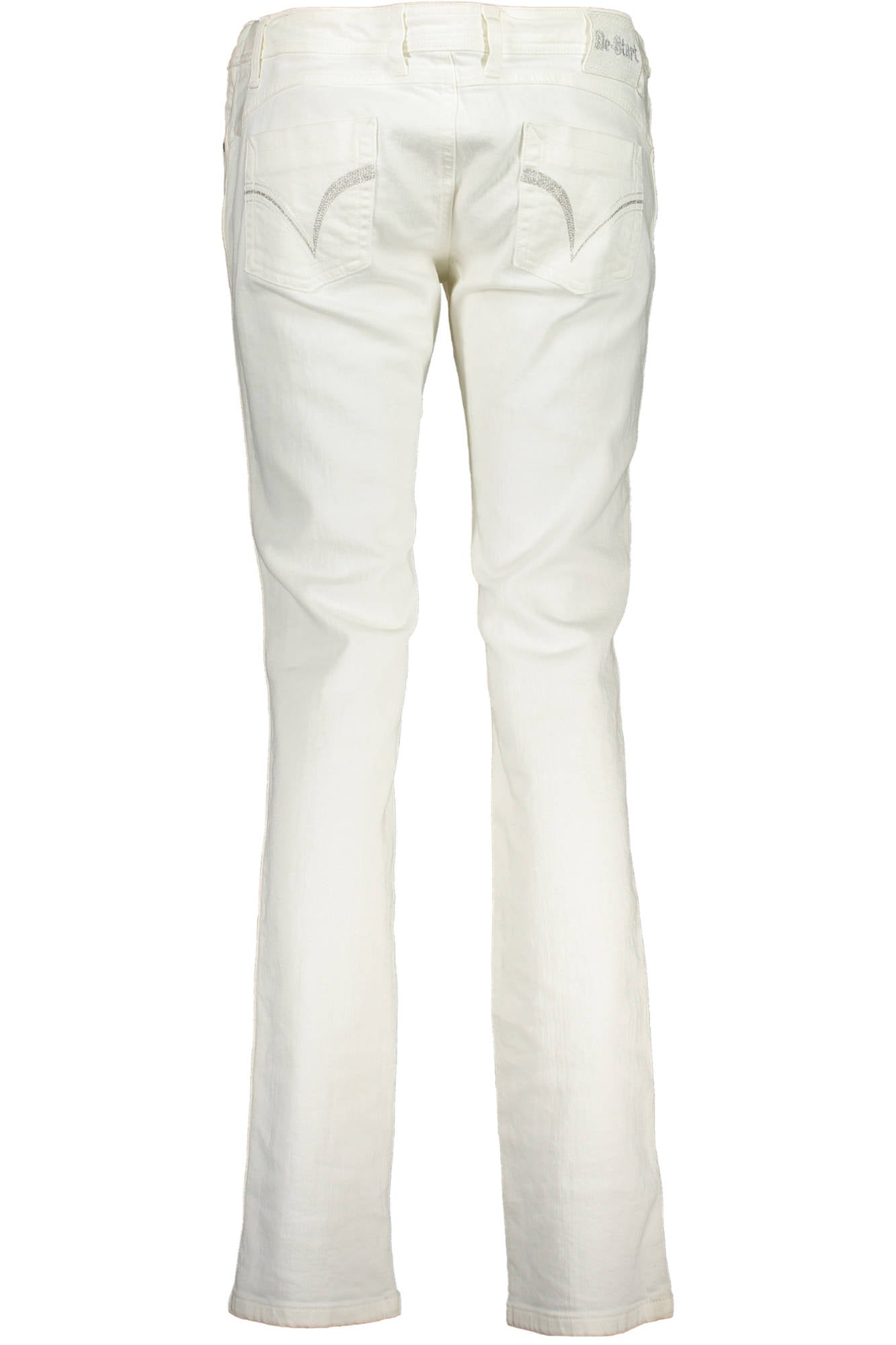 RE-START PANTALONE DONNA BIANCO