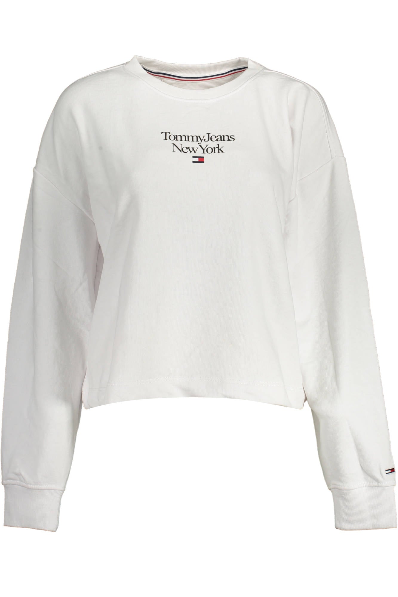 TOMMY HILFIGER FELPA SENZA ZIP DONNA BIANCO