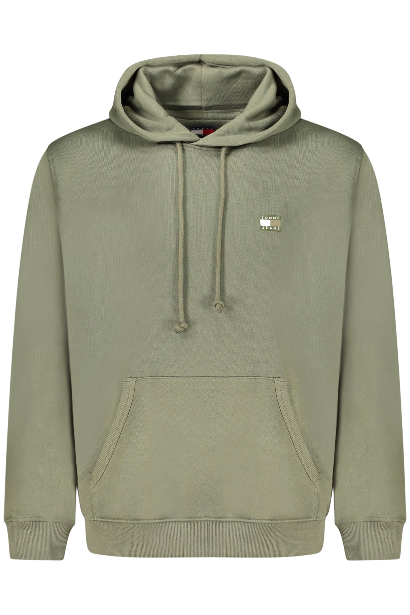 TOMMY HILFIGER FELPA SENZA ZIP UOMO VERDE