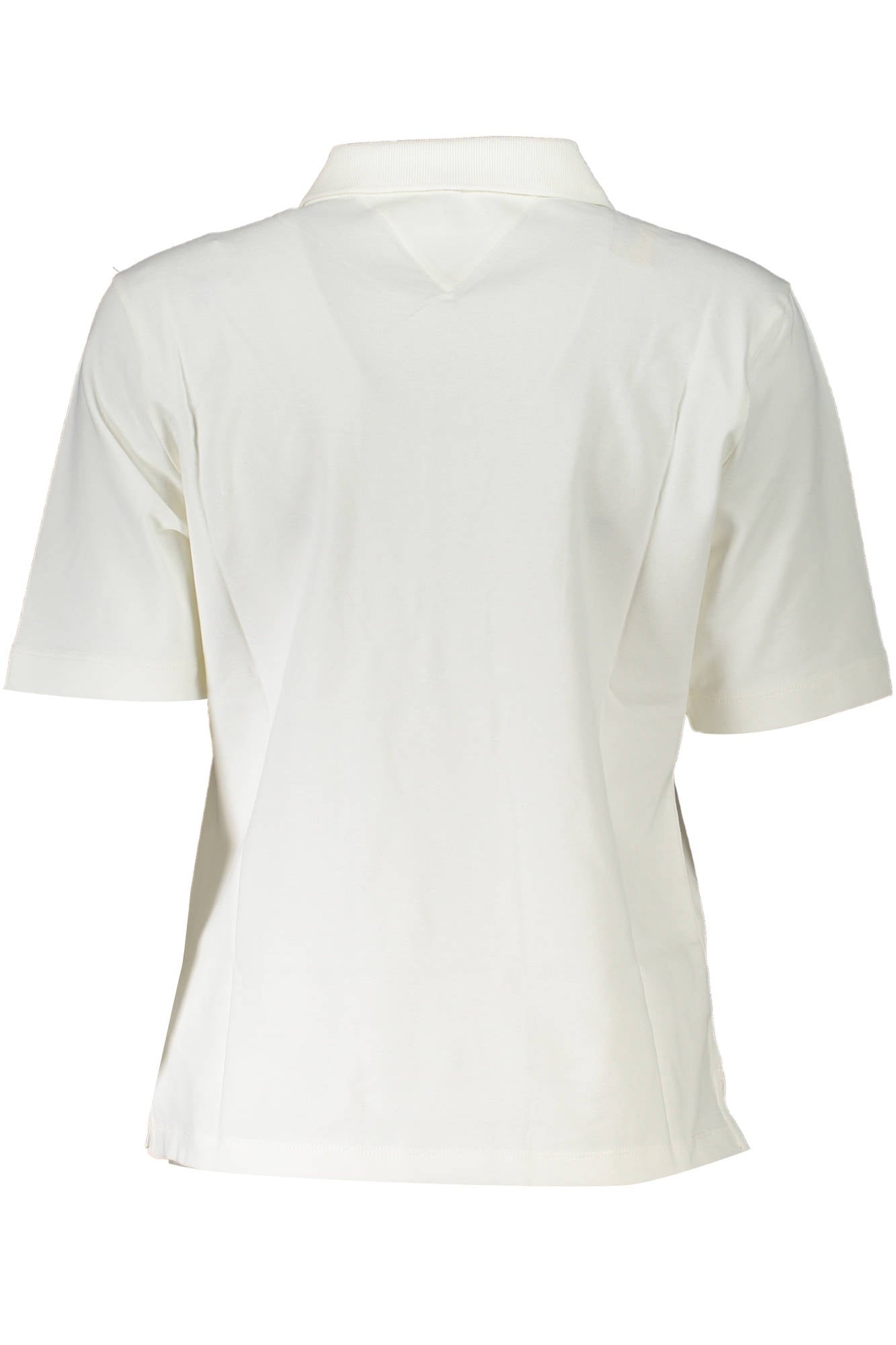 TOMMY HILFIGER POLO MANICHE CORTE DONNA BIANCO