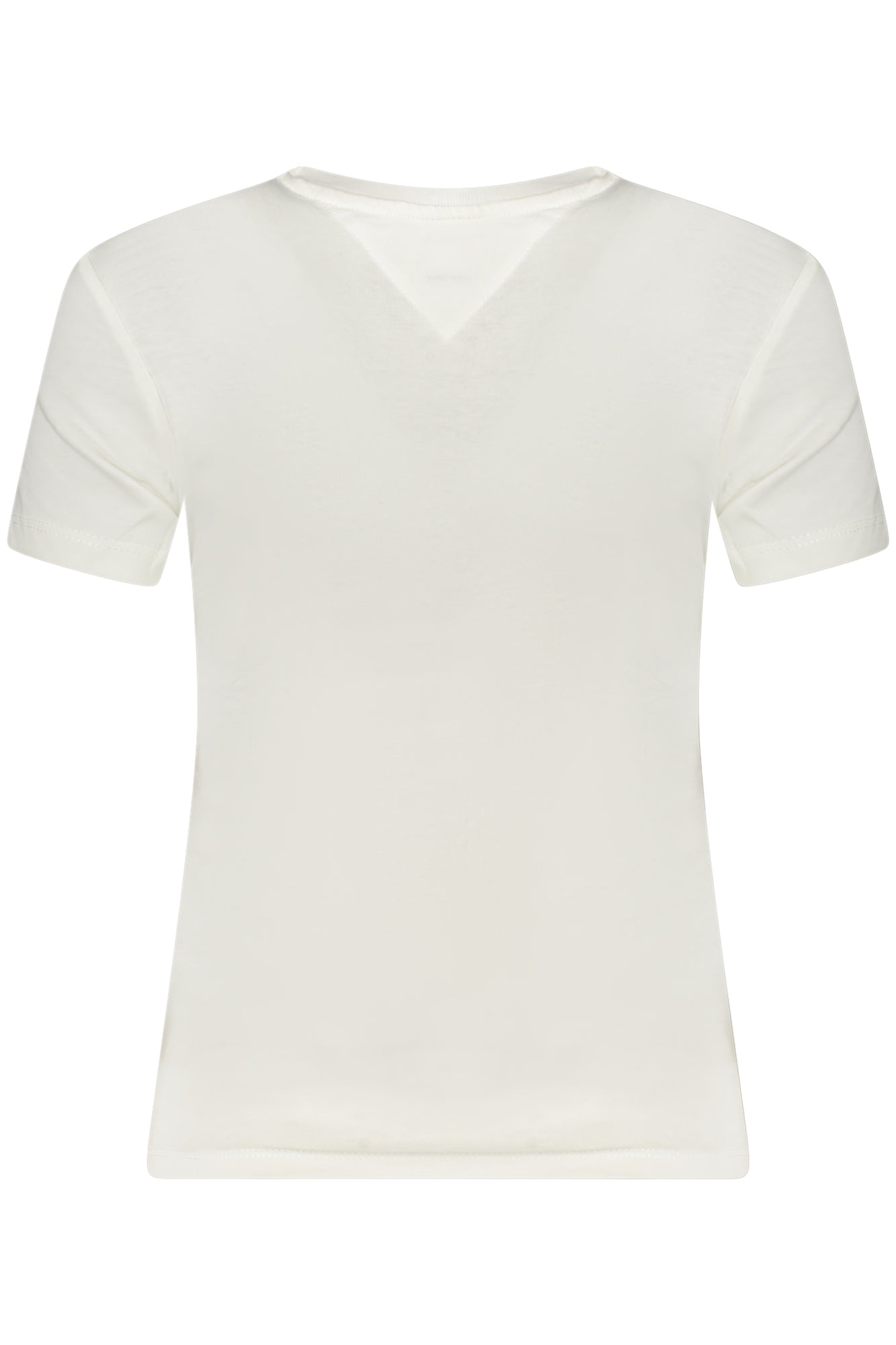TOMMY HILFIGER T-SHIRT MANICHE CORTE DONNA BIANCO
