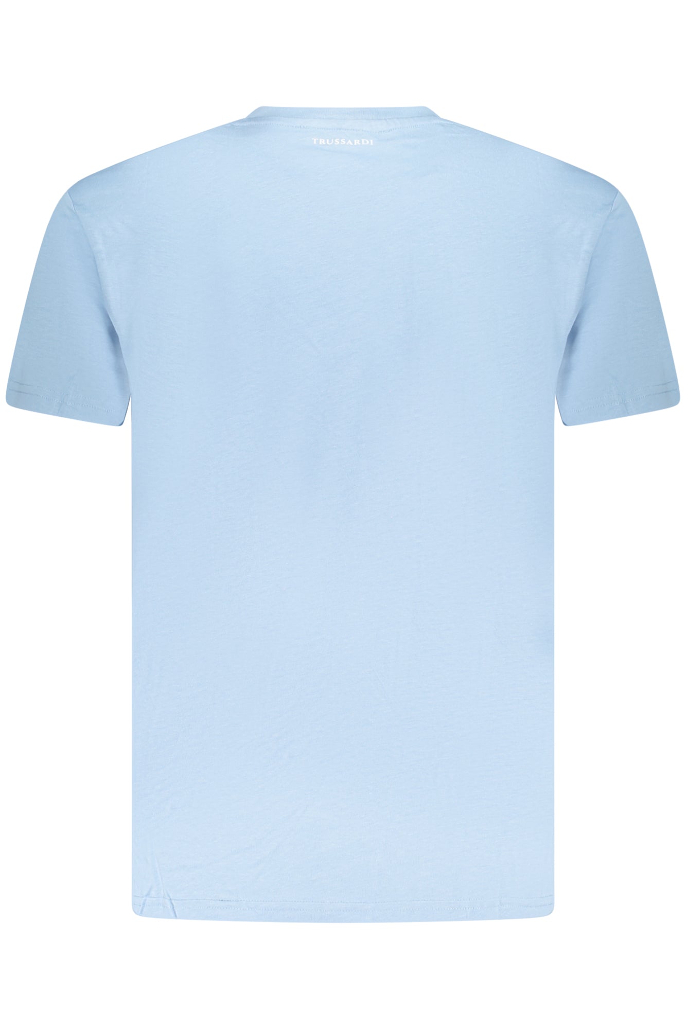 TRUSSARDI T-SHIRT MANICHE CORTE UOMO AZZURRO