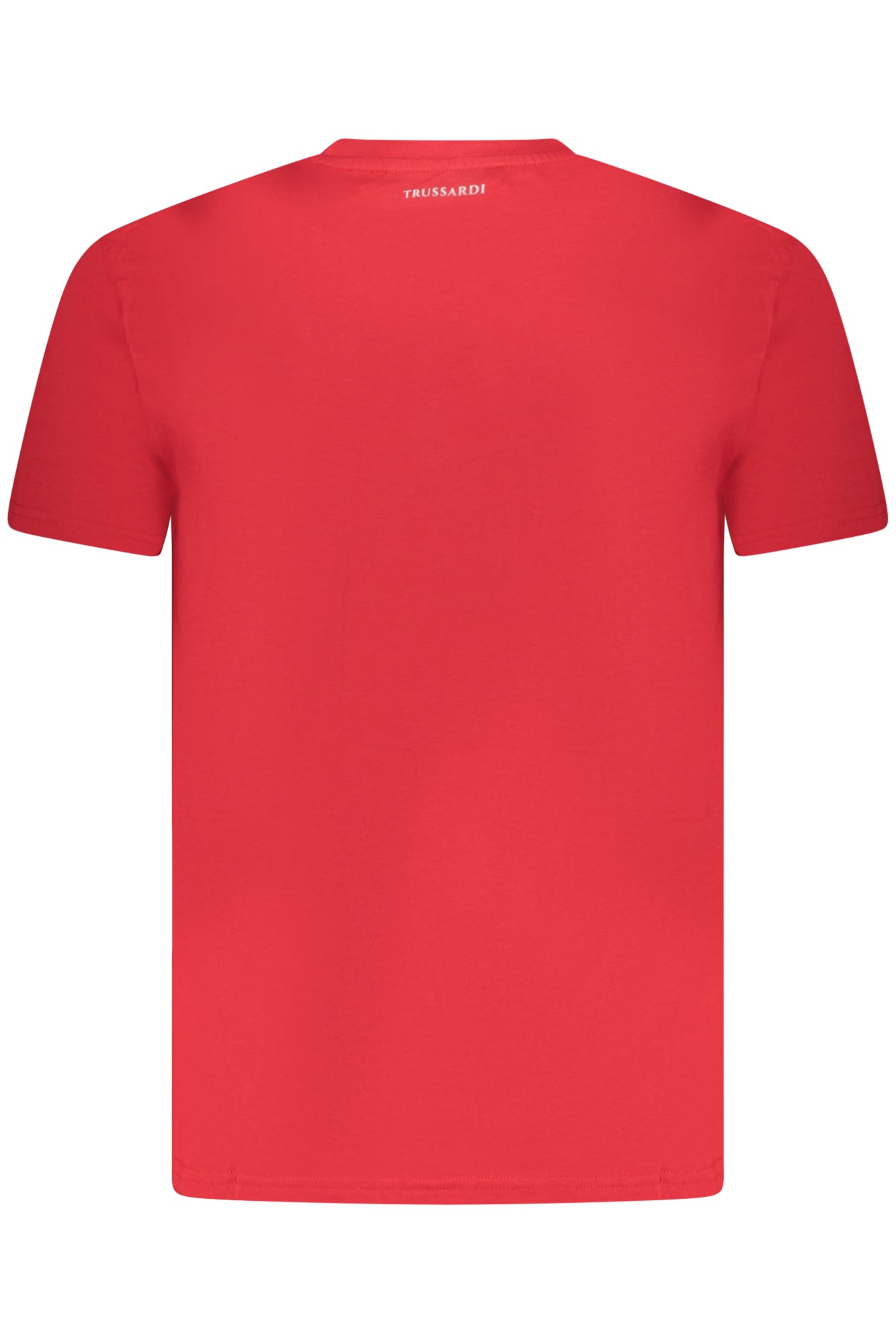TRUSSARDI T-SHIRT MANICHE CORTE UOMO ROSSO