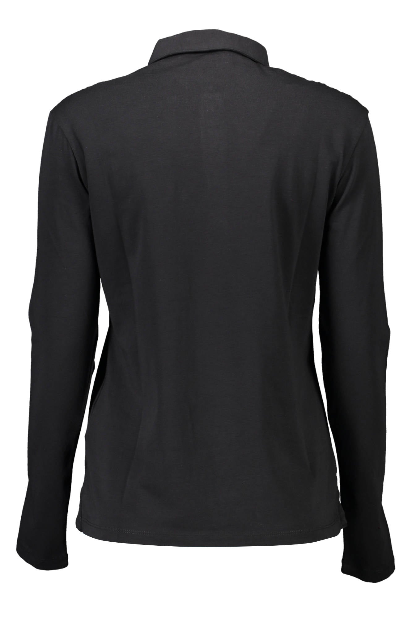 U.S. POLO POLO MANICHE LUNGHE DONNA NERO