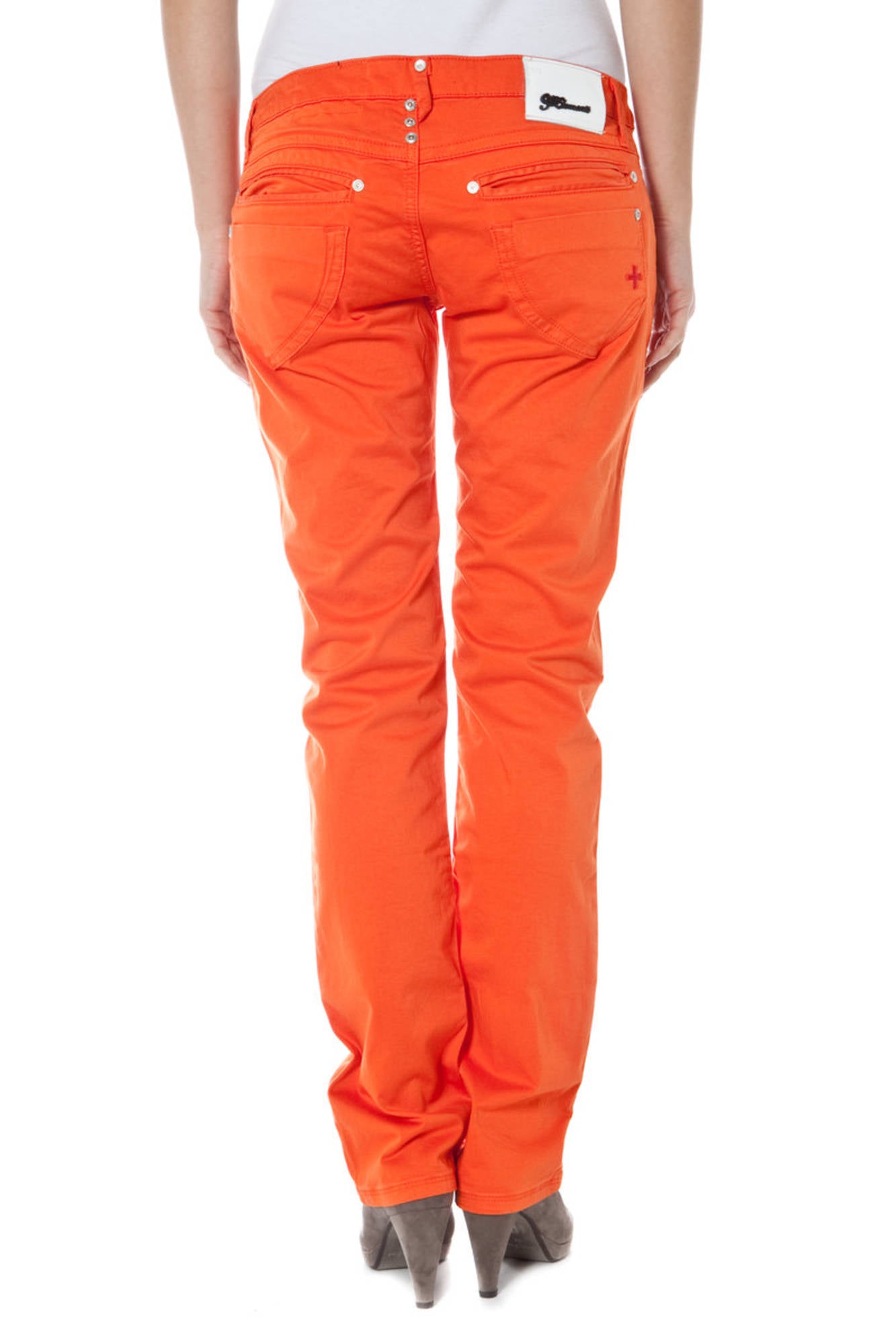 ZUELEMENTS PANTALONE DONNA ARANCIO
