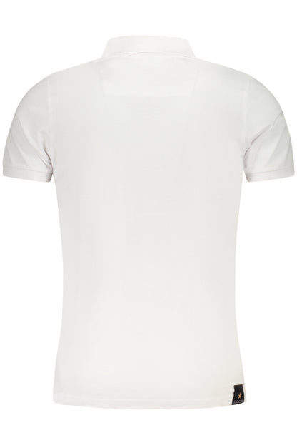 ACCADEMIA MILITARE POLO MANICHE CORTE UOMO BIANCO