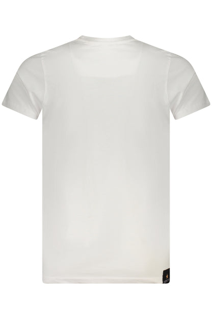 ACCADEMIA MILITARE T-SHIRT MANICHE CORTE UOMO BIANCO