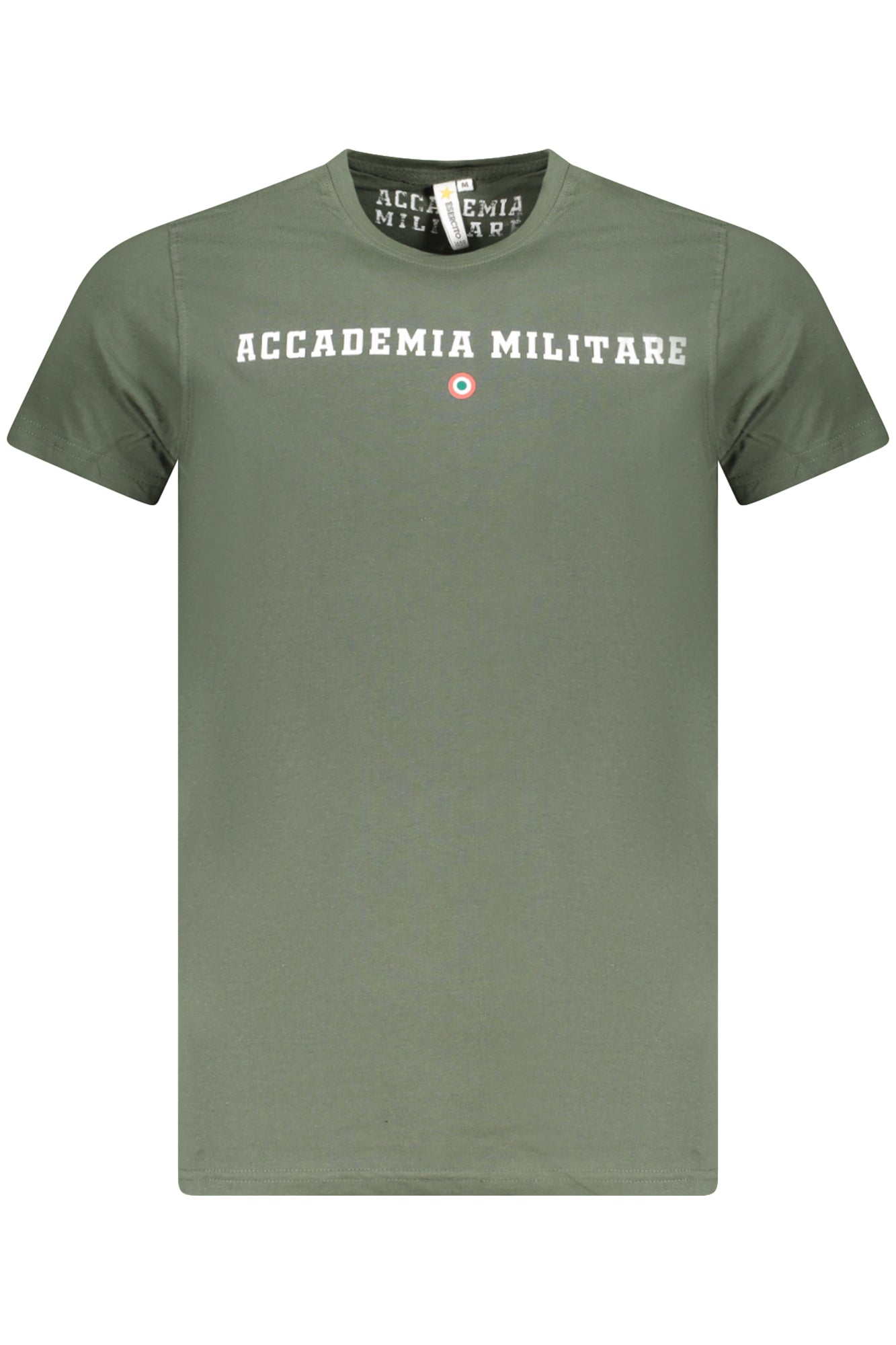 ACCADEMIA MILITARE T-SHIRT MANICHE CORTE UOMO VERDE