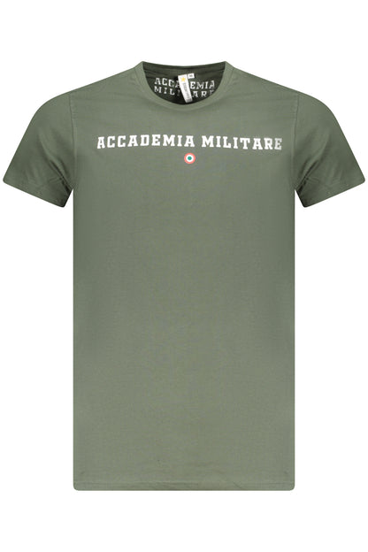 ACCADEMIA MILITARE T-SHIRT MANICHE CORTE UOMO VERDE