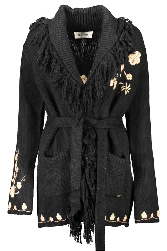 BLUGIRL CARDIGAN DONNA NERO