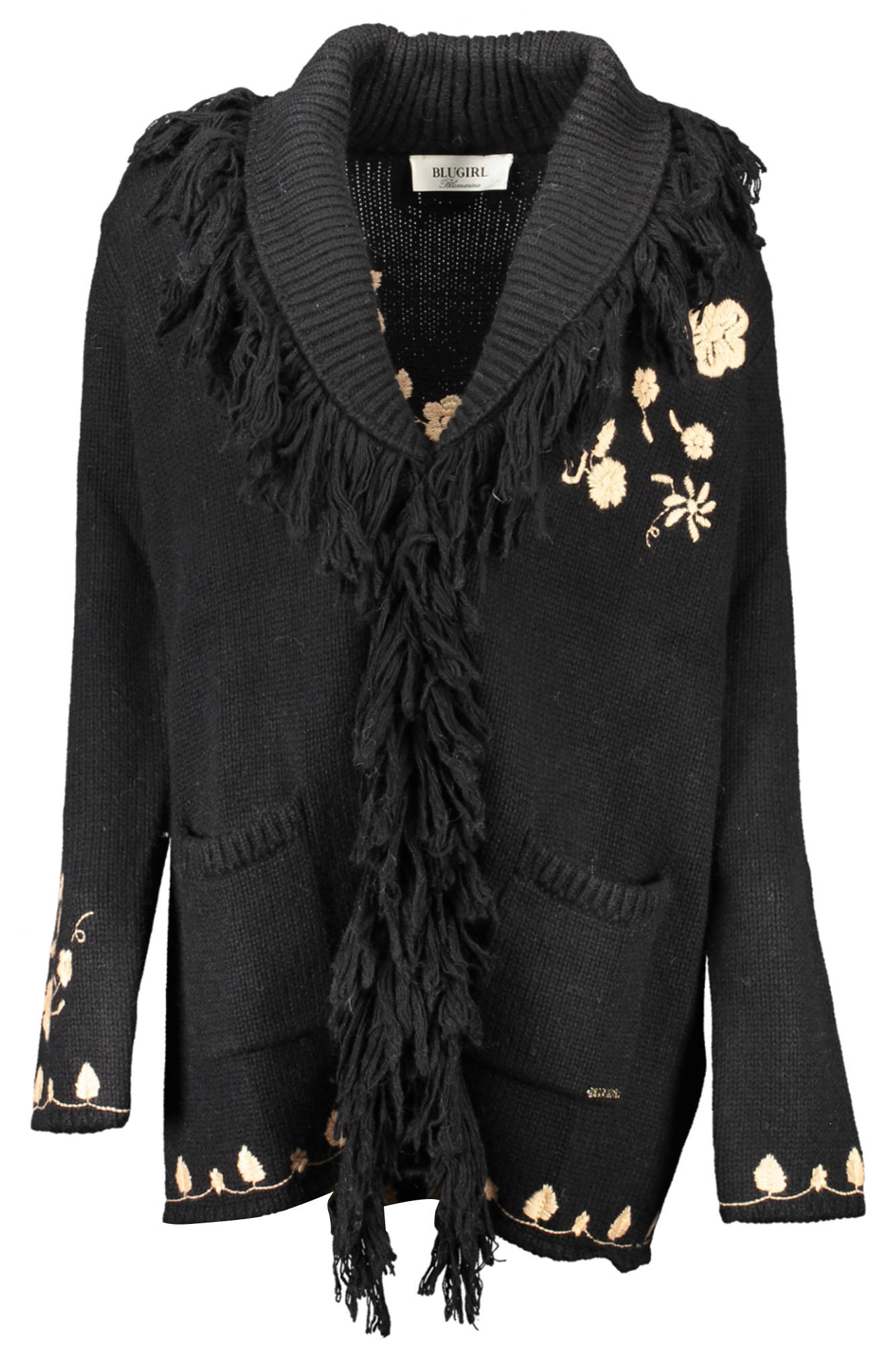 BLUGIRL CARDIGAN DONNA NERO