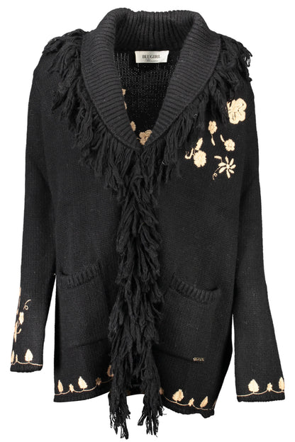 BLUGIRL CARDIGAN DONNA NERO