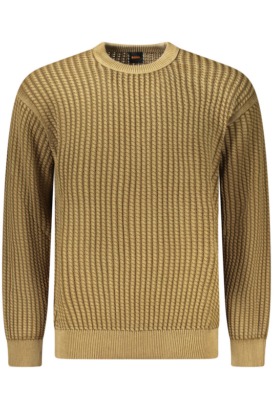 BOSS MAGLIA UOMO MARRONE