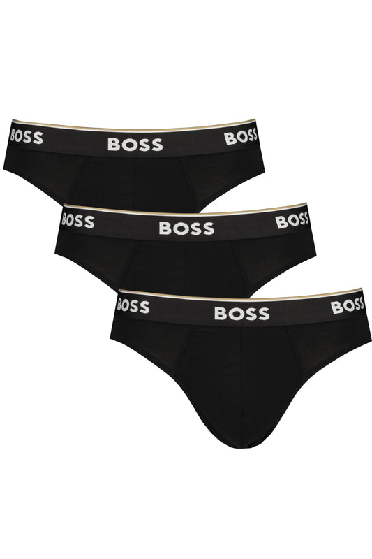 BOSS SLIP UOMO NERO