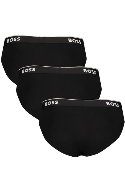 BOSS SLIP UOMO NERO