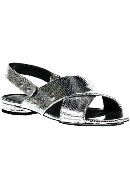 CALVIN KLEIN CALZATURA SANDALO DONNA ARGENTO