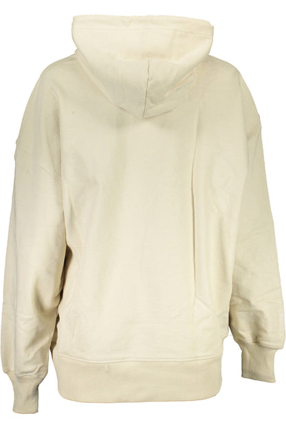 CALVIN KLEIN FELPA SENZA ZIP DONNA BEIGE