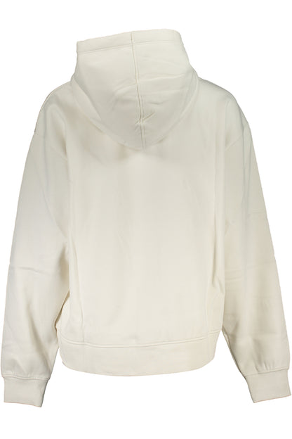 CALVIN KLEIN FELPA SENZA ZIP DONNA BIANCO