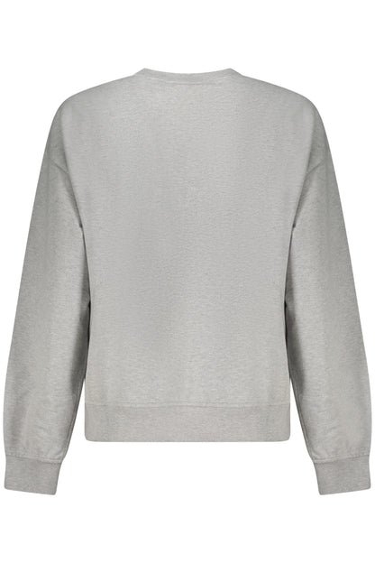 CALVIN KLEIN FELPA SENZA ZIP DONNA GRIGIO