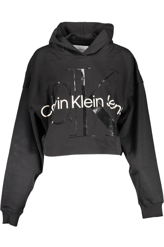 CALVIN KLEIN FELPA SENZA ZIP DONNA NERO