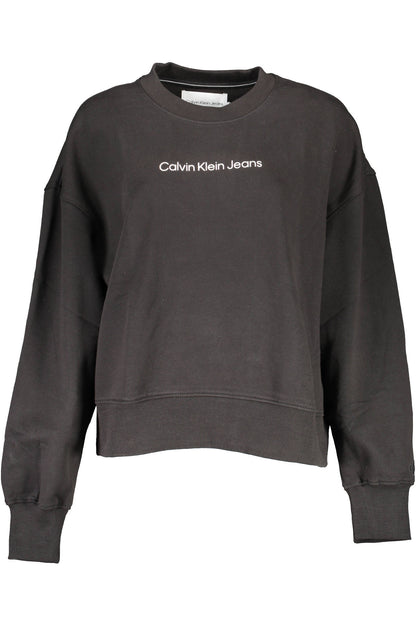 CALVIN KLEIN FELPA SENZA ZIP DONNA NERO