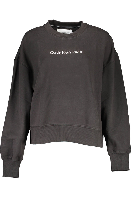 CALVIN KLEIN FELPA SENZA ZIP DONNA NERO