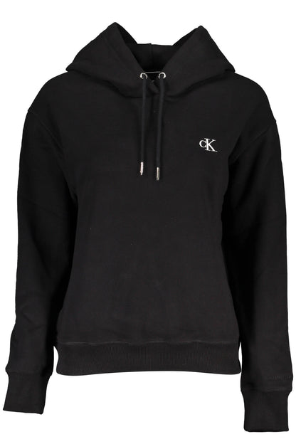 CALVIN KLEIN FELPA SENZA ZIP DONNA NERO