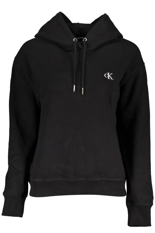CALVIN KLEIN FELPA SENZA ZIP DONNA NERO