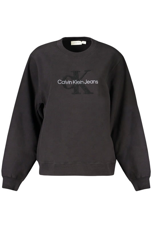 CALVIN KLEIN FELPA SENZA ZIP DONNA NERO